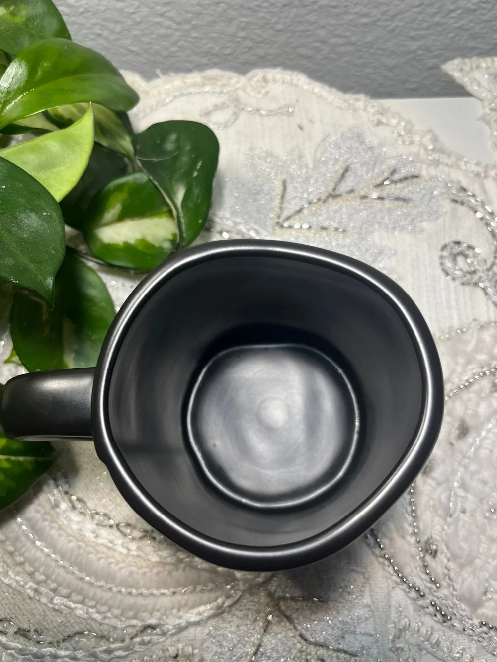 Rae Dunn KINDNESS MATTERS Black Coffee Mug Artisan Collection NWOT
